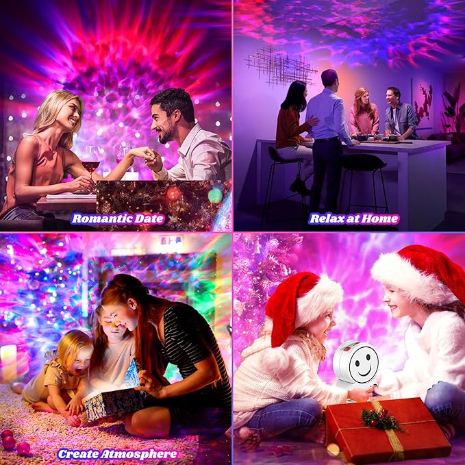Galaxy Projector for Bedroom, Galaxy Light Projector with 41 Lighting Modes, Night Light for Kids, Nebula Lamp with Timer and Remote,Gift for Teens, Gifts for Girls, Boys, Adults, Christmas, Birthday