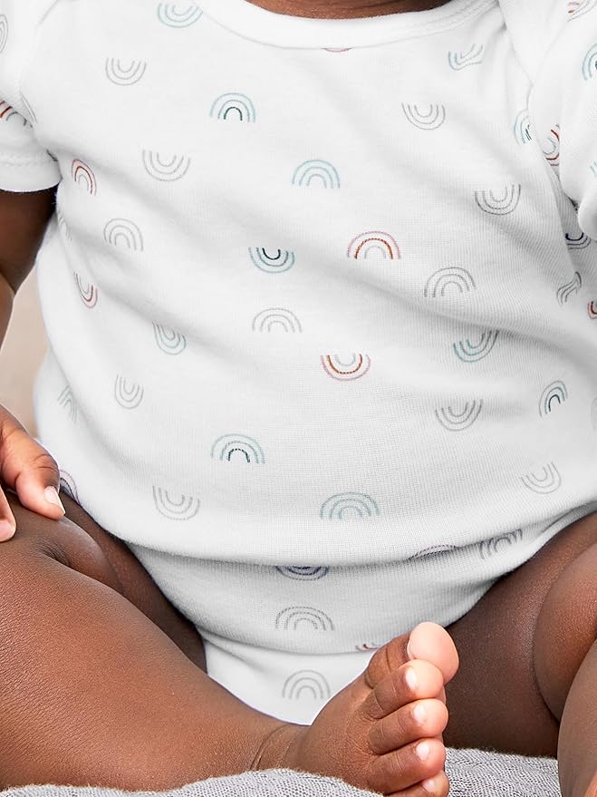 Simple Joys by Carter's Unisex Babies' Short-Sleeve Bodysuit