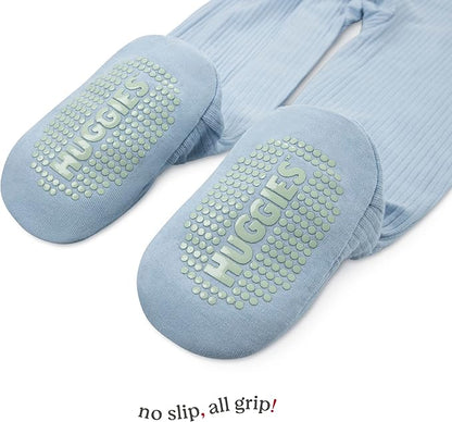 HUGGIES unisex-baby 3-pack Footed Coverall Pajamas