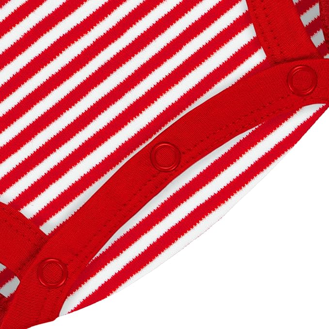 Creative Knitwear College Baby NCAA Infant Striped Bodysuit