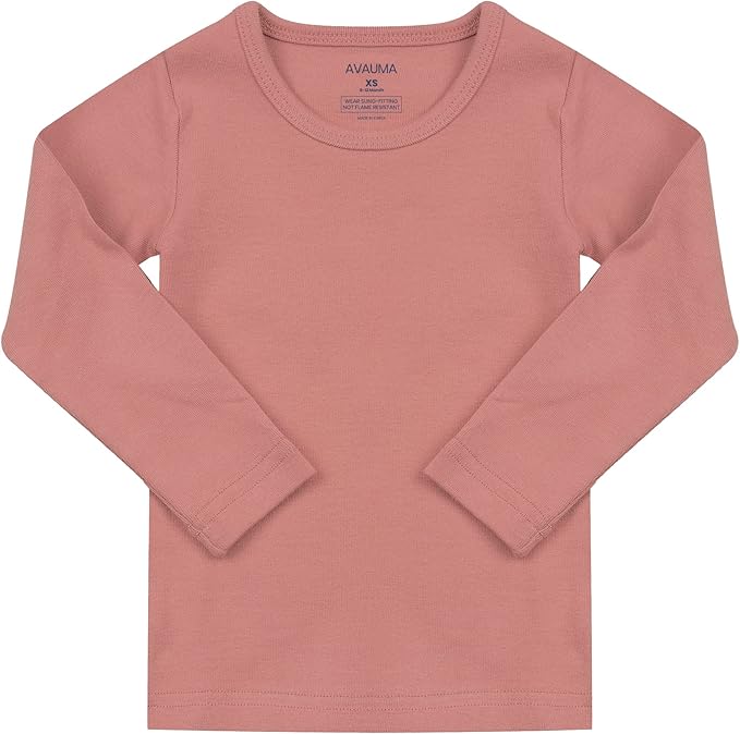 AVAUMA Baby Boys Girls Pajama Set Kids Toddler Snug fit Basic Cotton Sleepwear pjs for Daily