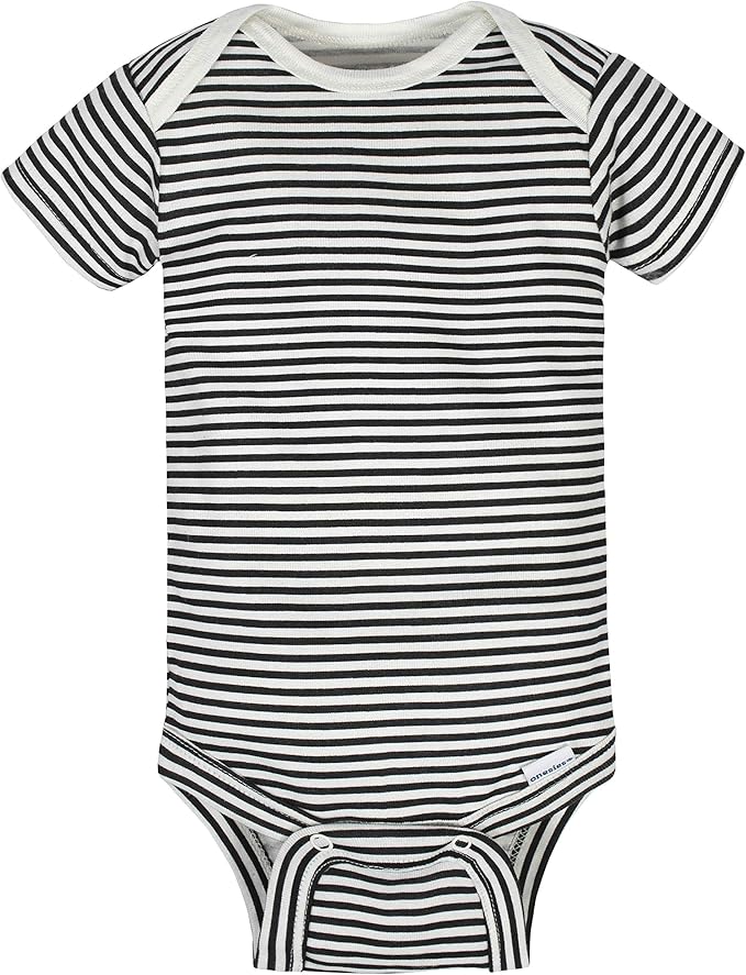 Gerber unisex-baby 8-pack Short Sleeve Onesies Bodysuits