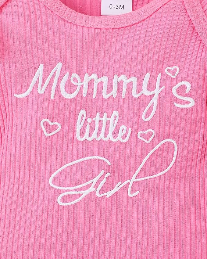 Newborn Baby Girl Clothes Infant Girl Outfits 0 3 6 12 18 Months Clothes for Girls Headband Clothing Set