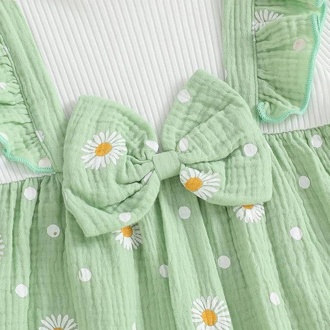 Newborn Baby Girl Clothes Corduroy Floral Bow O Neck Long Sleeve Romper Infant Jumpsuit Cute Outfits Headband