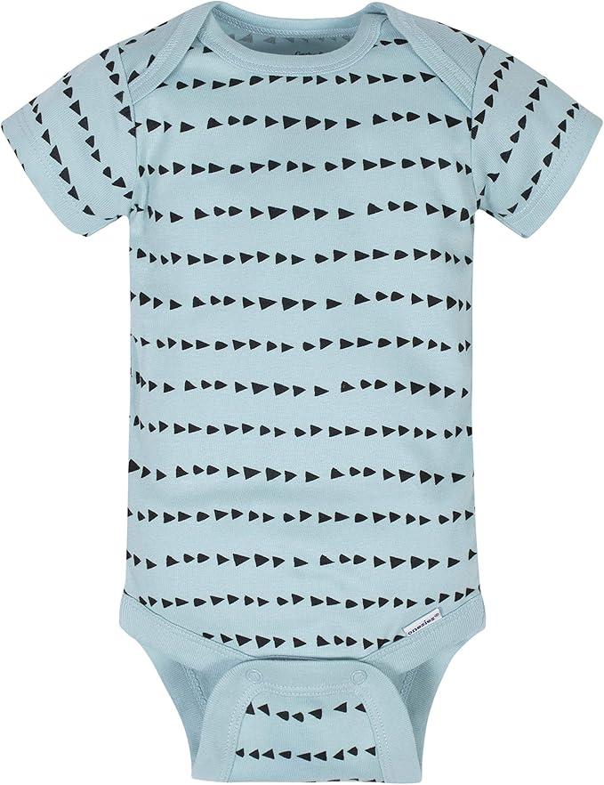 Gerber unisex-baby 8-pack Short Sleeve Onesies Bodysuits