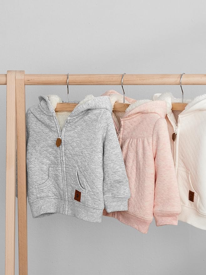 Simple Joys by Carter's Baby Hooded Sweater Jacket with Sherpa Lining