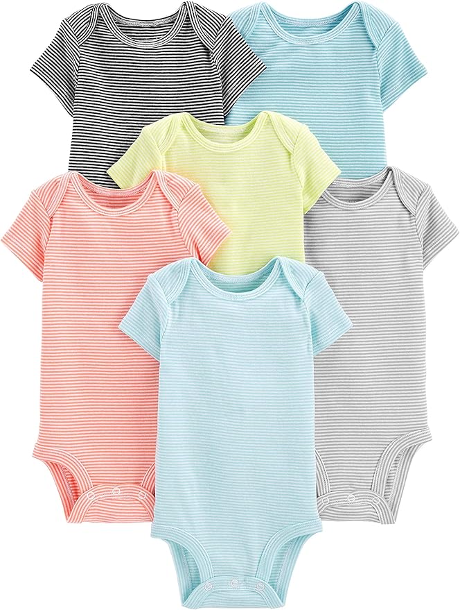 Simple Joys by Carter's Unisex Babies' Short-Sleeve Bodysuit