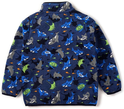 Toddler Fleece Jacket Kids Lightweight Outerwear Boys Girls Long Sleeve Fall Spring Coat 2-12 Years