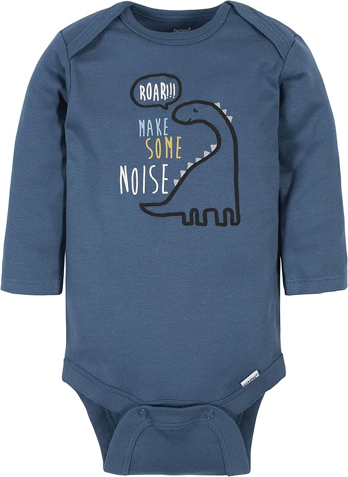 Gerber Baby Boys 6-pack Long-sleeve Onesies Bodysuit