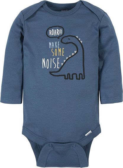 Gerber Baby Boys 6-pack Long-sleeve Onesies Bodysuit