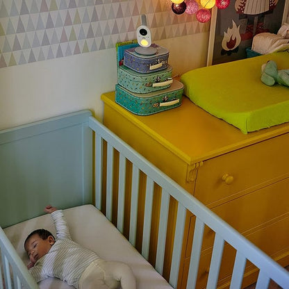 PHILIPS Avent Digital Baby Monitor with Camera and Audio, 3.5" Display Baby Camera Monitor with 2-Way Talk, Night Vision, Temperature, 980ft Range, Video Baby Monitor with No Wi-fi, Lullabies