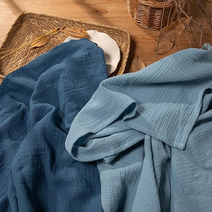 GLLQUEN BABY Muslin Swaddle Blankets, 2-Pack Neutral Receiving Blanket Swaddling for Newborn Boys and Girls, Breathable Swaddle Wrap for Infant, Baby Essentials, Registry & Gift, 40 x 38 inches