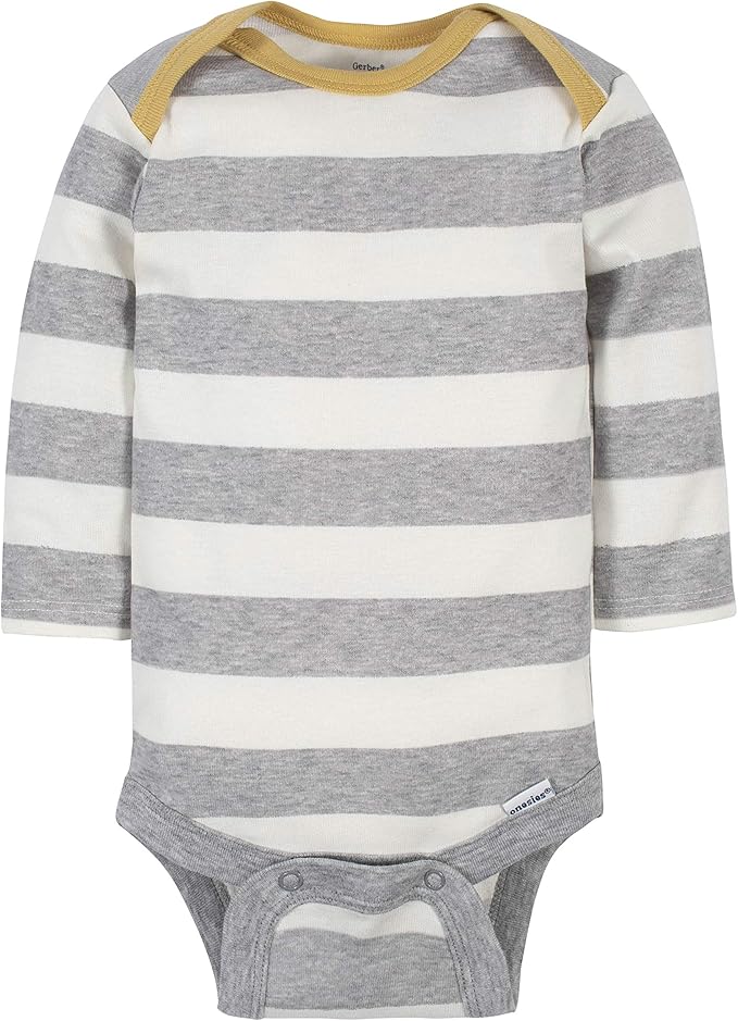 Gerber Baby Boys 6-pack Long-sleeve Onesies Bodysuit