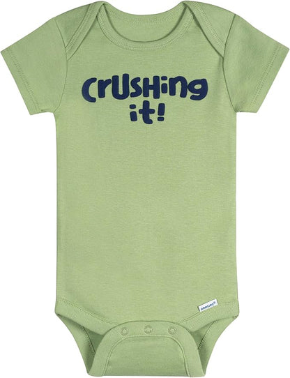 Onesies Brand unisex-baby 8-pack Short Sleeve Mix & Match Bodysuits