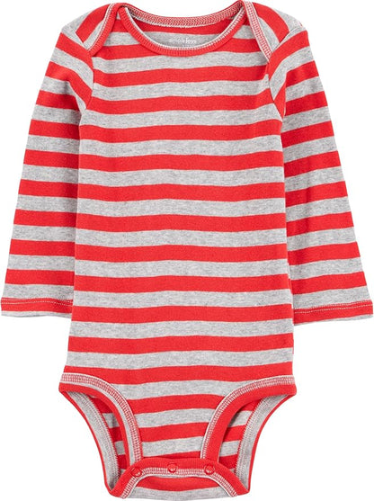 Simple Joys by Carter's Baby-Boys Long-Sleeve Bodysuit Pack of 5Bodysuit