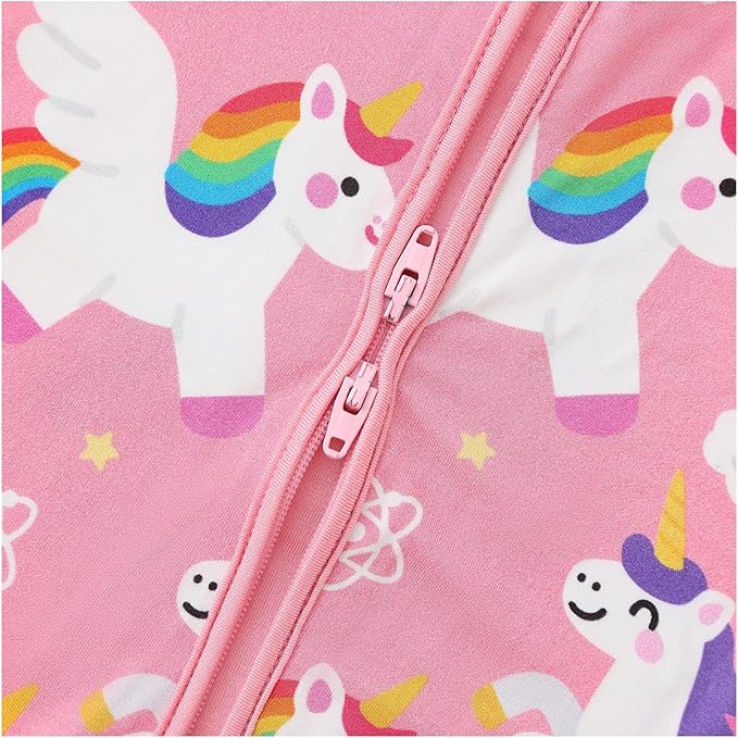 Unisex Infant Neutral Zipped Footies, Viscose from Bamboo 2-Way Zipper Romper Outfit, 0-24 Months One-piece Jumpsuit