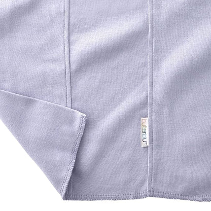 Bailey 5-Pack Burp Cloths 100% Organic Cotton Knit for Newborn & Baby Boys & Girls, Frost, One Size