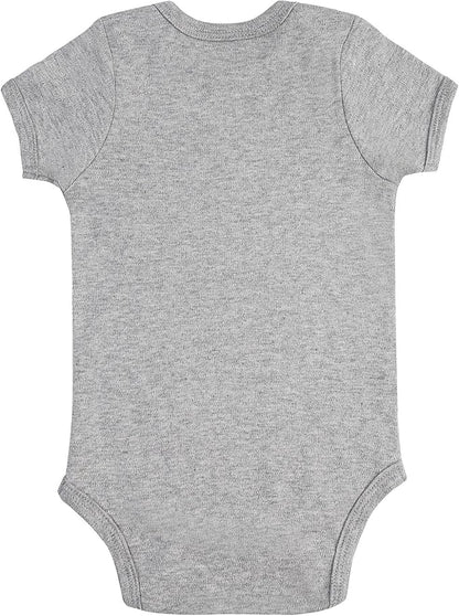 Cnins Funny Baby Bodysuit & Daddy Matching Cotton Outfit for Wild One 1st Birthday, Unisex Newborn Infant Clothes 0-24M