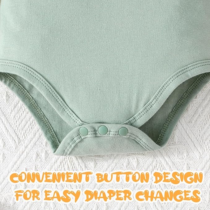 GDTOGRT Newborn Baby Girl Clothes Outfit Set Sweet Ruffle Romper, Pants and Headband 0 3 6 9 12 18 Months Infant Clothing