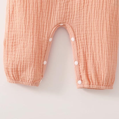 Infant Baby Girl Clothes Newborn Girl Romper Fall Winter Outfit Ruffle Long Sleeve Jumpsuit Romper Cute Baby Girl Outfit