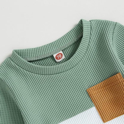 CIYCUIT Toddler Baby Boy Clothes Long Sleeve Sweatshirt Pants Set Fall Winter Outfits