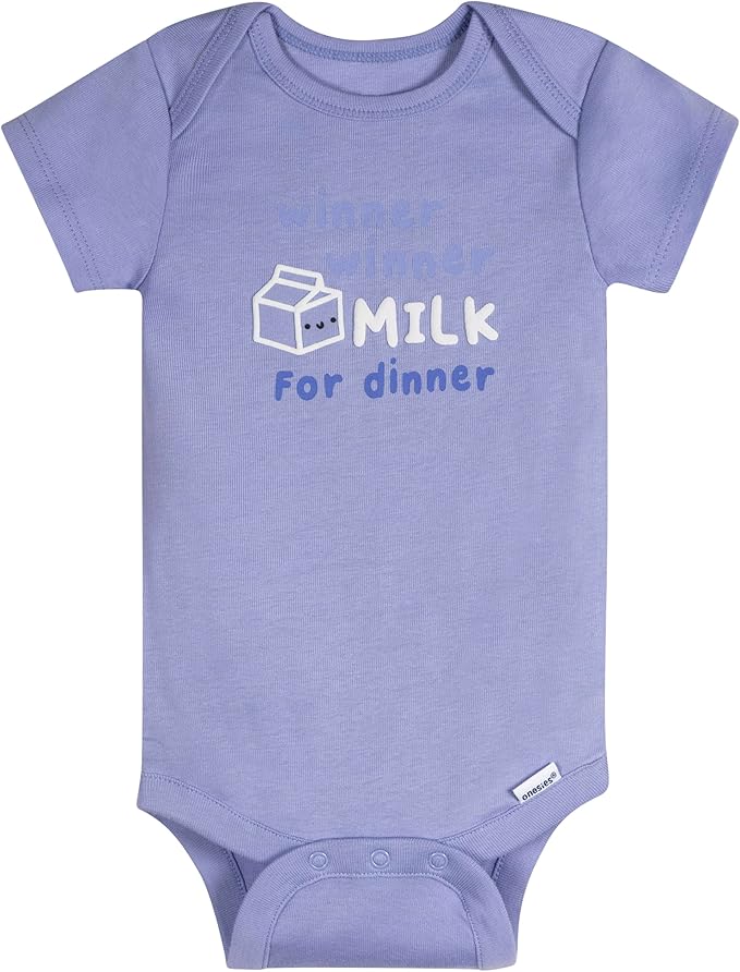 Onesies Brand unisex-baby 8-pack Short Sleeve Mix & Match Bodysuits