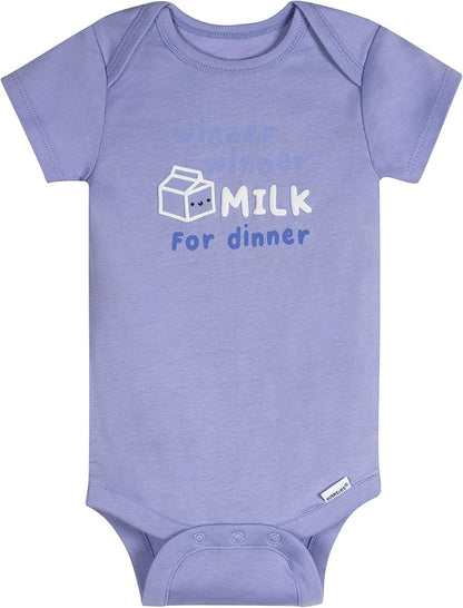 Onesies Brand unisex-baby 8-pack Short Sleeve Mix & Match Bodysuits