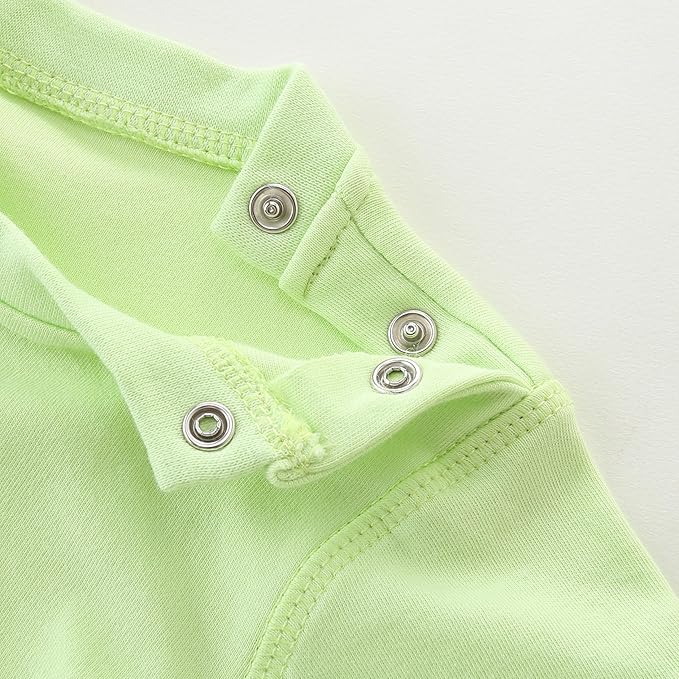 Baby Multicolor Short Sleeve T-Shirt Tee Summer Solid 100% Cotton Basic Clothes