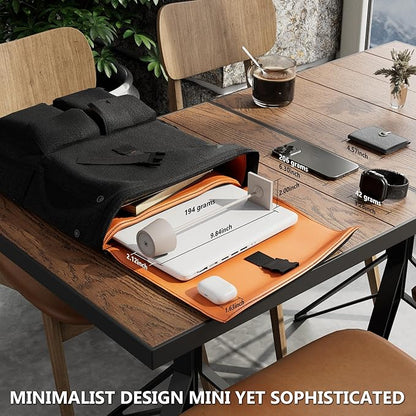 Compact Cordless Table Lamp, Rechargeable LED Night Light, Dual Light Source (RGB Top & Warm Bottom), Touch Control & Timer, Metal Lamp for Bedroom & Kids Room (Greige 1PACK)