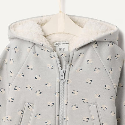 Amazon Essentials x Sofia Grainge Unisex Toddlers and Babies’ Zip Hoodie Sweatshirt