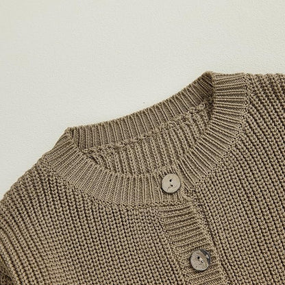 Baby Girl Cardigan Sweater Toddler Goose Embroidered Button Down Knit Sweaters Fall Winter Knitwear Jacket Clothes