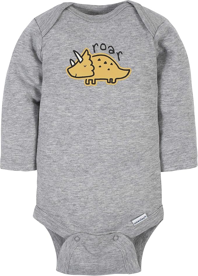 Gerber Baby Boys 6-pack Long-sleeve Onesies Bodysuit