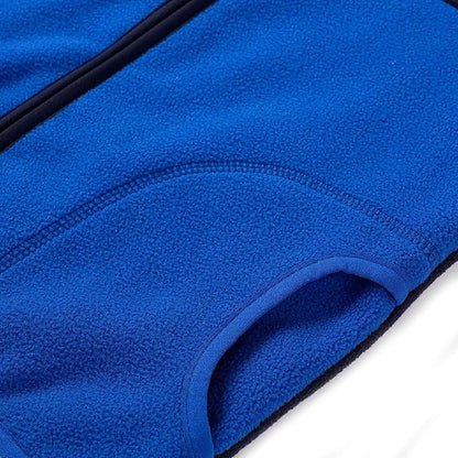 Toddler Fleece Jacket Kids Lightweight Outerwear Boys Girls Long Sleeve Fall Spring Coat 2-12 Years