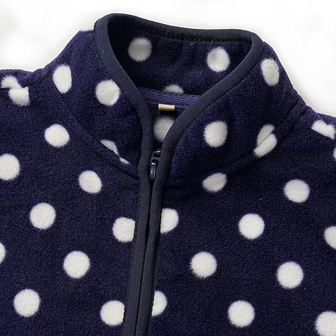 Toddler Fleece Jacket Kids Lightweight Outerwear Boys Girls Long Sleeve Fall Spring Coat 2-12 Years