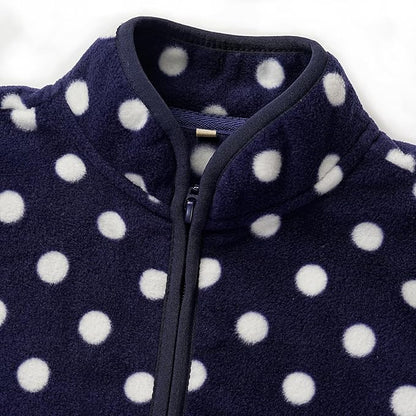 Toddler Fleece Jacket Kids Lightweight Outerwear Boys Girls Long Sleeve Fall Spring Coat 2-12 Years