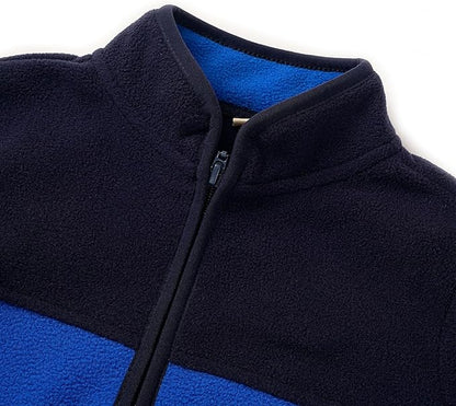 Toddler Fleece Jacket Kids Lightweight Outerwear Boys Girls Long Sleeve Fall Spring Coat 2-12 Years