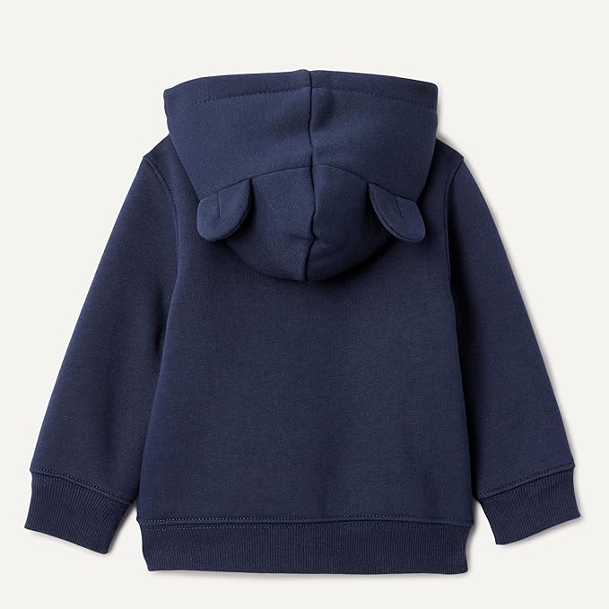 Amazon Essentials unisex-baby Sherpa Lined Full Zipper Hoodie