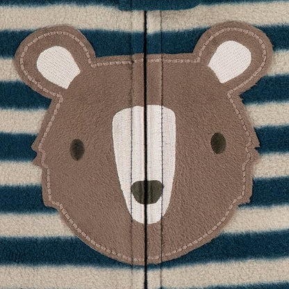 HUGGIES unisex-baby 3-pack Footed Fleece Coverall Pajamas