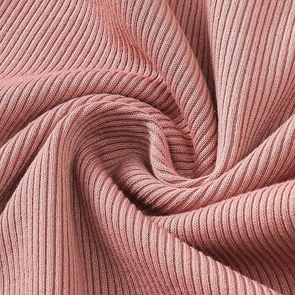 OPAWO Long Sleeve Onsies for Baby Girls' Bodysuits Newborn 3 Pack Infant Ribbed Fall Baby Girl Romper Undershirt