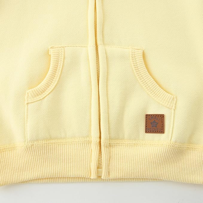 Baby Girls Boys Warm Adorable Hooded Zip Coat for Fall Spring Outerwear 3-24M Kids Jacket