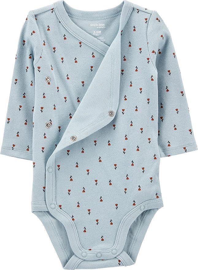 Simple Joys by Carter's unisex-baby 4-pack Side Snap Bodysuit