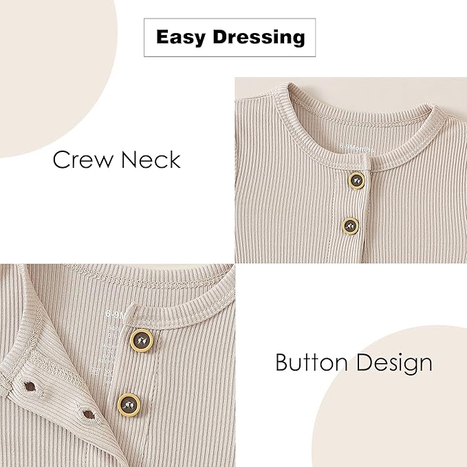 ROMPERINBOX Bamboo Onsies Baby Boy Short Sleeve 3 Pack Baby Bodysuit for Newborn Infant 0-24 Months, Viscose from Bamboo