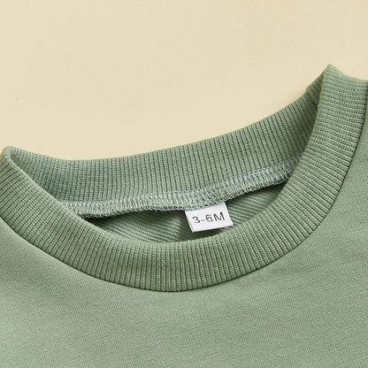 CIYCUIT My First Christmas Baby Boy Girl Outfit Infant Long Sleeve Christmas Bodysuit Romper