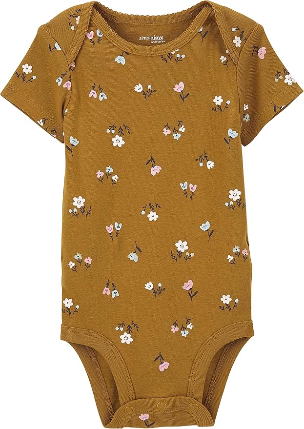 Simple Joys by Carter's Baby-Girls 6-Pack Short-Sleeve Bodysuit