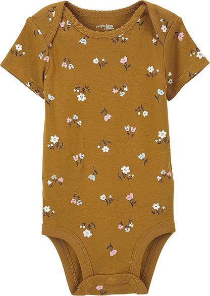 Simple Joys by Carter's Baby-Girls 6-Pack Short-Sleeve Bodysuit