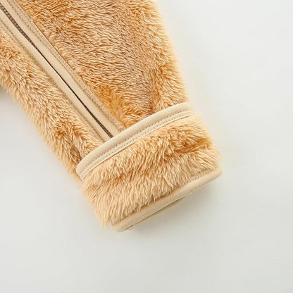 Baby Romper Infant Hooded Jumpsuit Long Sleeve Footed Onesie Outwear Outfits