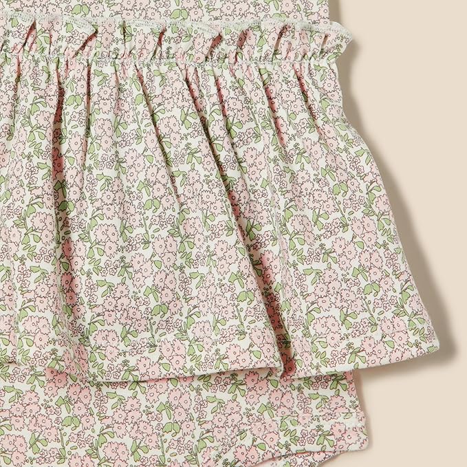 Amazon Essentials Baby Girls' Sleeveless Bodysuit Dress, Pack of 3