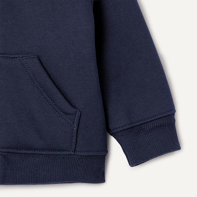 Amazon Essentials unisex-baby Sherpa Lined Full Zipper Hoodie