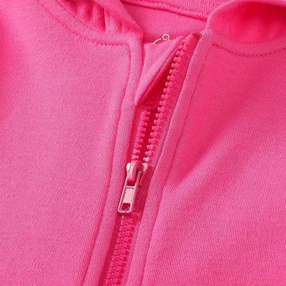 ROMPERINBOX Baby Hoodie for Boy Girl, Full Zip-up Lightweight Thin Jackets Coat Sweatshirts 0-24 Months