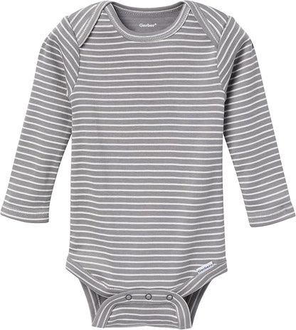 Gerber Baby Boys 6-pack Long-sleeve Onesies Bodysuit
